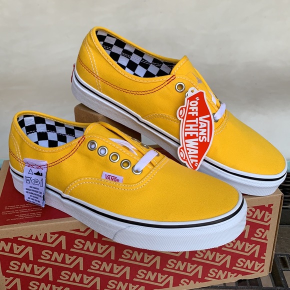 VANS AUTHENTIC HC DIY LEMON CHROME/TRUE WHITE WMNS - Picture 7 of 15